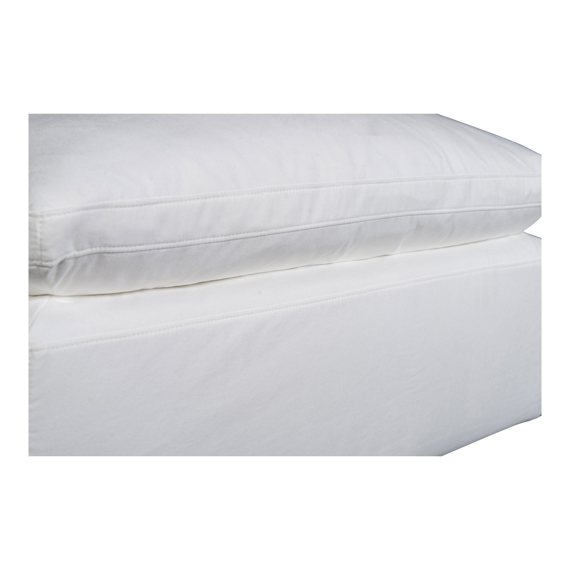 Terra Condo Ottoman Cream White large image 
