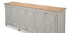 Marksman Sideboard,Antique Muted Grey, Cabinets & Sideboard by Sarreid, 96" length x 20" width x 39" height thumbnail 10
