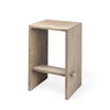 Aida 26' Seat Height Light Gray Wood Counter Stool thumbnail 0