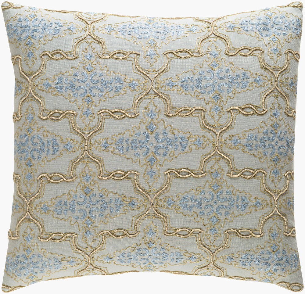 Mercury Accent Pillow, Decorative Pillow by Surya, 18" length x 18" width
