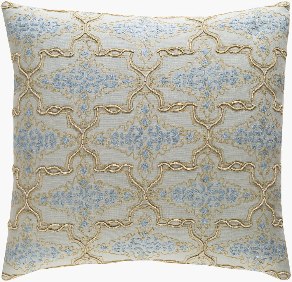 Mercury Accent Pillow, Decorative Pillow by Surya, 22" length x 22" width