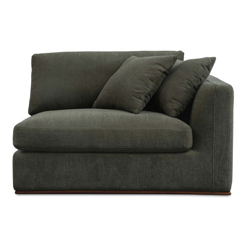 Rue Right Arm Facing Chair Deep Green