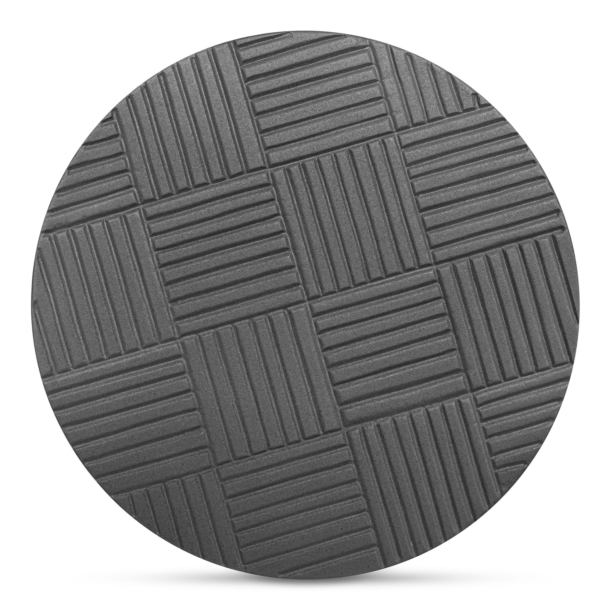 Foundation Outdoor Accent Table Dark Grey, Outdoor Table by Moe's Home, 1'1.25" width x 1'7.75" height x 1'1.25" depth View 4