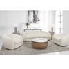 Capra Art Deco White Sofa thumbnail 4