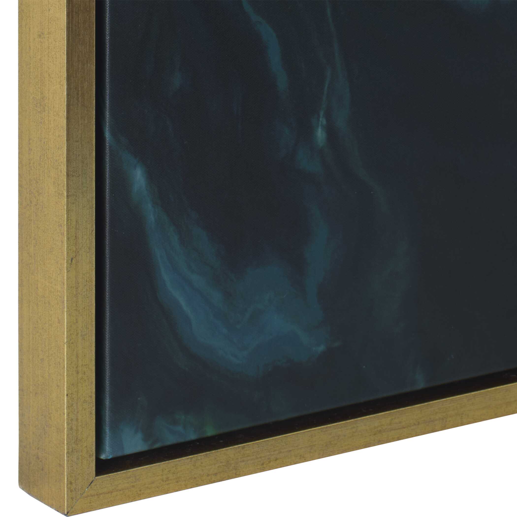 Serene Green Framed Abstract Art, Painting by Uttermost, 41.5" width x 55.5" height x 2" depth View 6