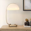 Bend The Rules Brass Desk Lamp, by Uttermost, 11" width x 19.5" height x 11" depth thumbnail 2