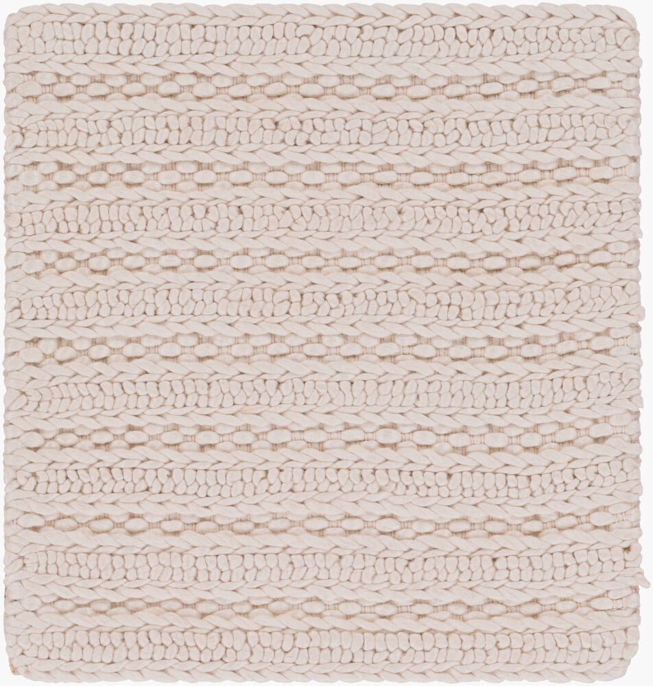 Kindred Handmade Rug, by Surya, 1'6" length x 1'6" width