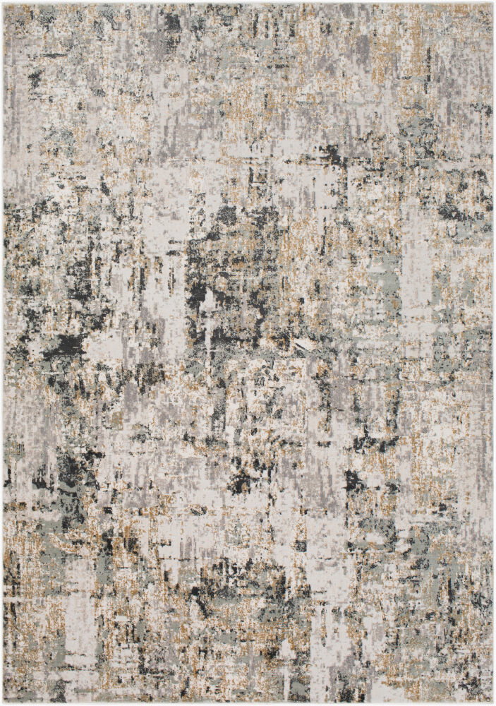 Quatro Machine Woven Rug, by Surya, 7'2.61" length x 5'2.99" width