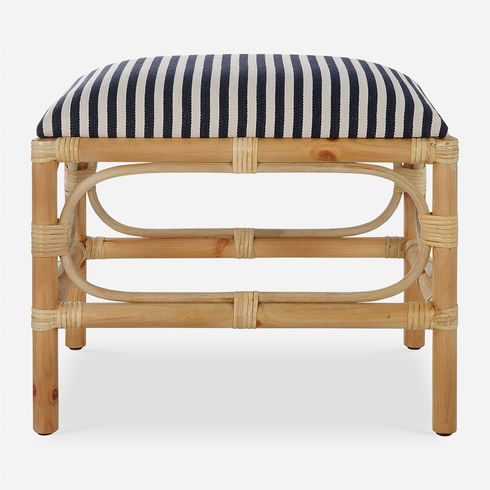 Laguna Small Striped Bench