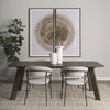 Welborn 72'L x 40'W Rectangular Dining Table | Modern | Dark Brown Wood | Seats 6, by Mercana, 72" length x 40" width x 30" height thumbnail 6