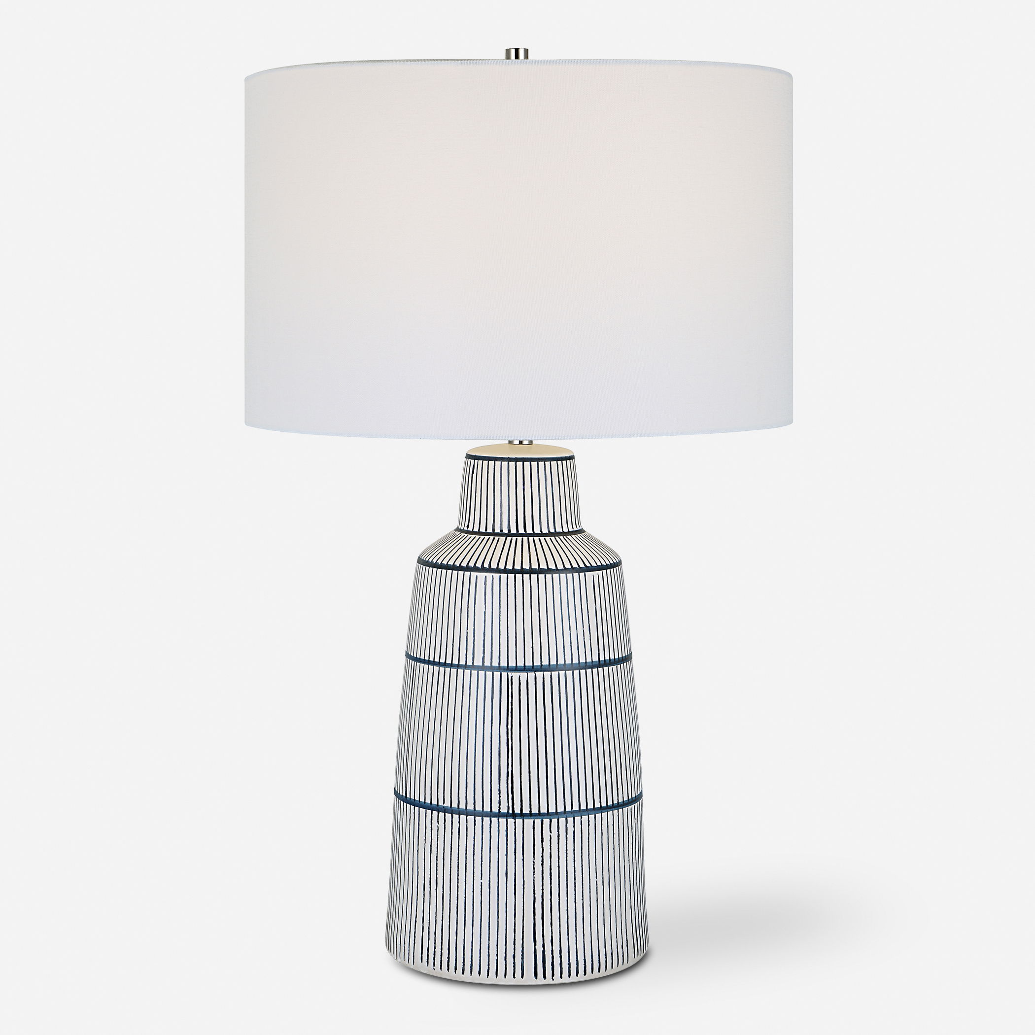Breton Nautical Stripe Table Lamp large image 