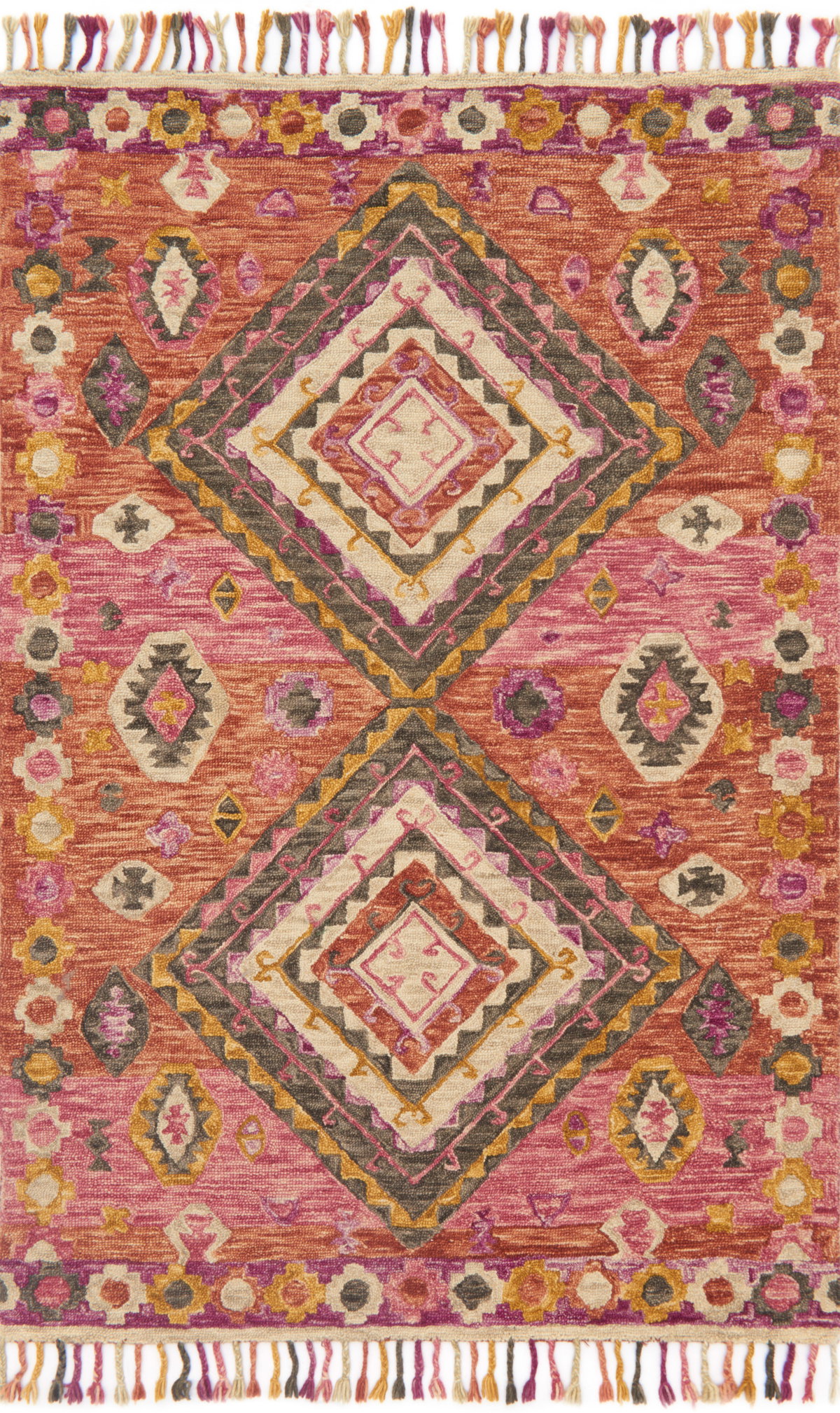 Loloi Zharah Rug, 1'6" length x 1'6" width View 1
