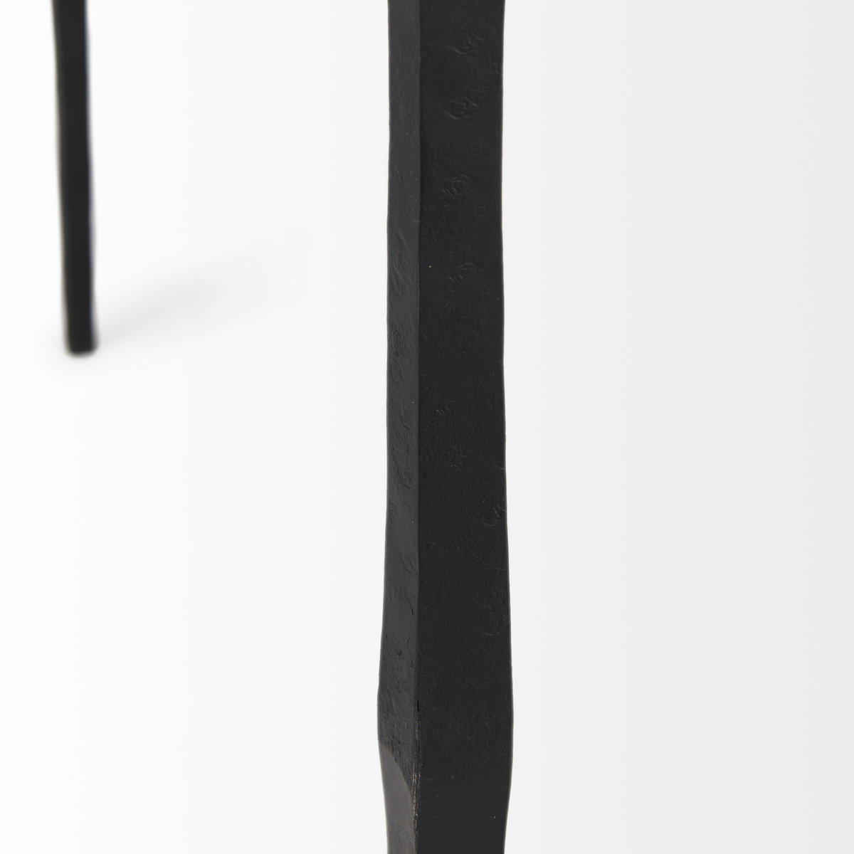 Timothy  48.0 X 8.0 X 30.0 Ebony Black Iron Console Table, by Mercana, 48" length x 8" width x 30" height View 8