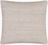 Chunky Grid Accent Pillow Poly, Decorative Pillow by Surya, 22" length x 22" width thumbnail