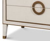 Gabriella Chest Of Drawers  Osprey White, by Sarreid, 1'10" length x 6'4" width x 3'4" height thumbnail 9