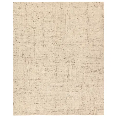 Jaipur Living Macklin Handmade Solid Cream/Brown Area Rug