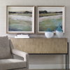 Vivid Vista Framed Prints Set/2, Art by Uttermost, 28" width x 28" height x 2" depth thumbnail 2