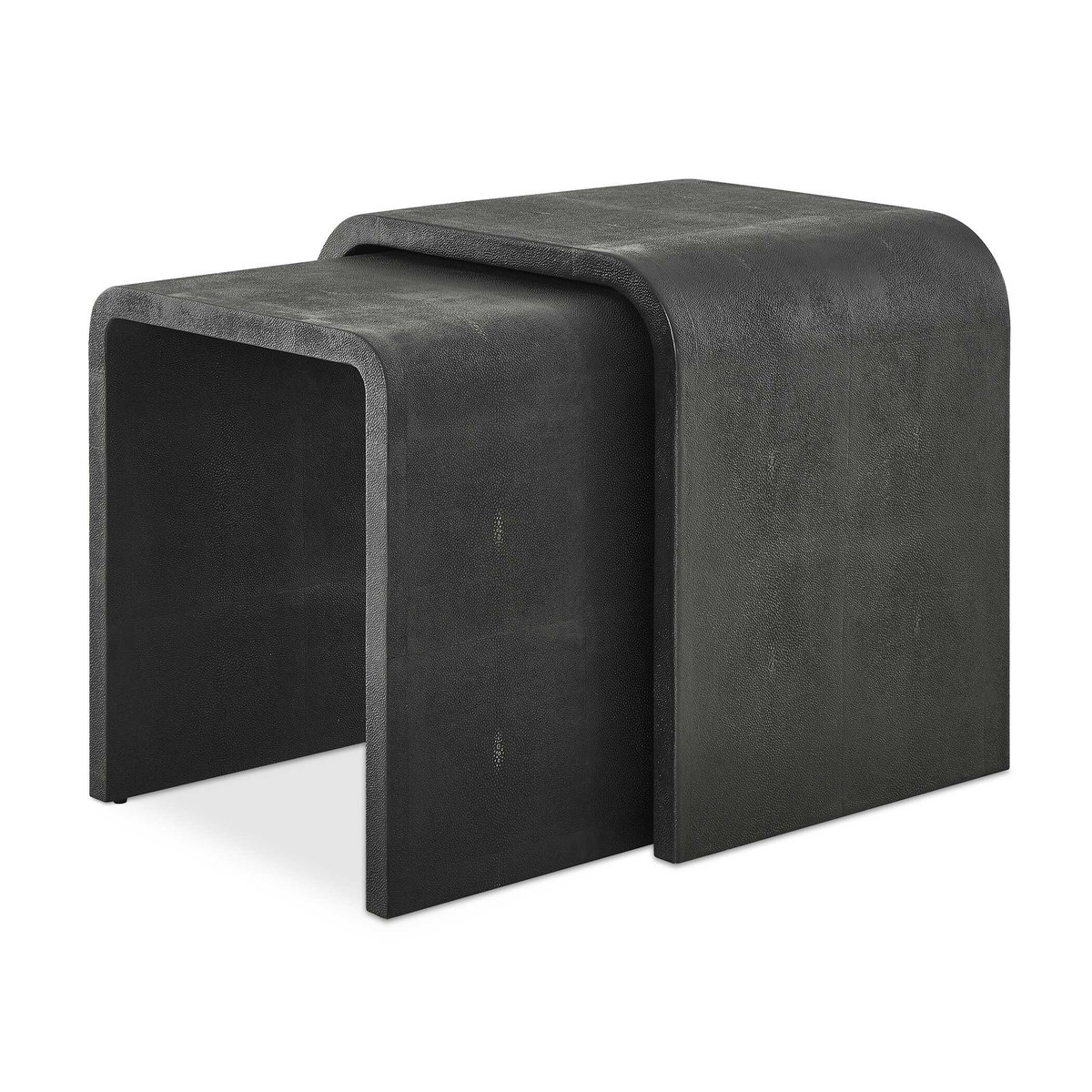 Interpose Nesting Side Table Set/2, Side & End Table by Uttermost, 22" width x 22" height x 18" depth View 1