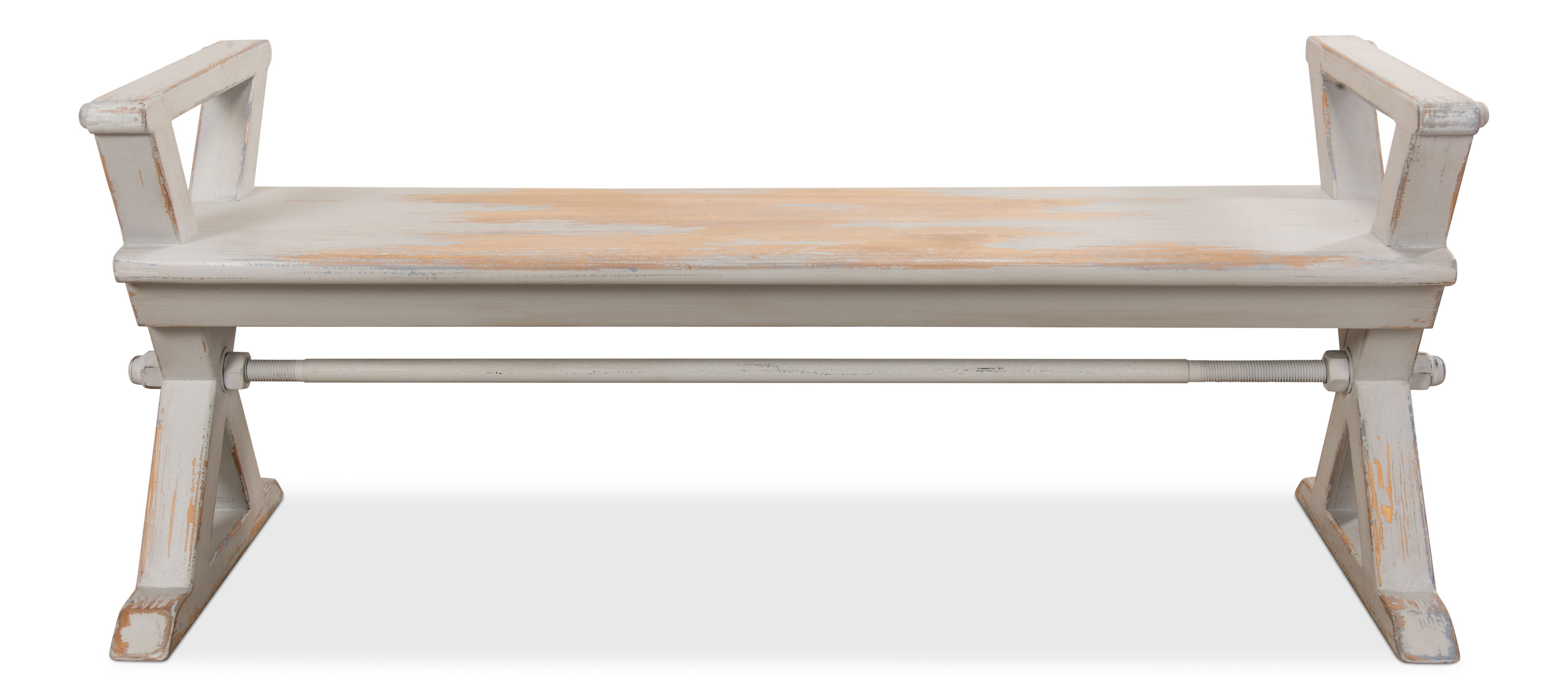 Replica Antique X Bench large image 