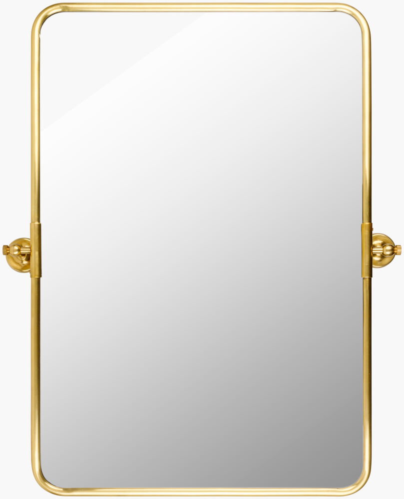 Burnish Accent Mirror, by Surya, 25" width x 30" height