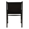 Celestine Dining Chair Black, by Dovetail, 20" width x 33.66" height x 24" depth thumbnail 4