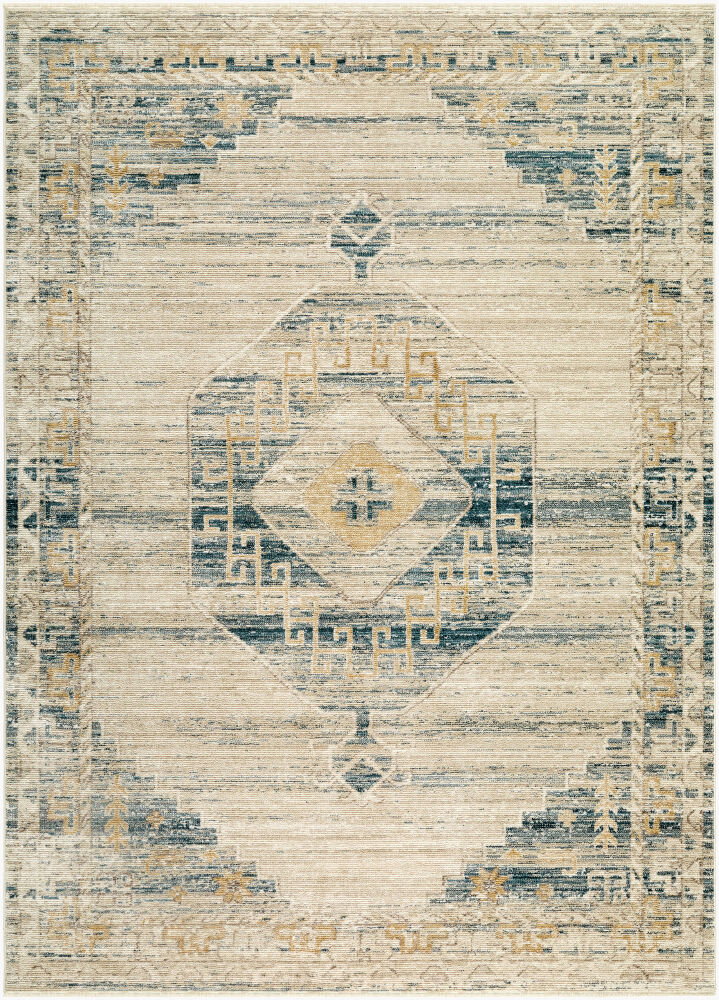 Fifth Avenue Machine Woven Rug, by Surya, 7'2.61" length x 2'5.53" width