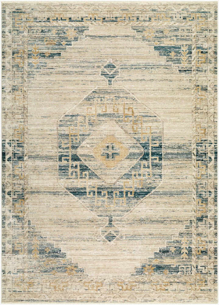 Fifth Avenue Machine Woven Rug, by Surya, 9'0.27" length x 6'6.74" width