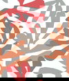 Kinetic Tropical Coral & Beige Peel & Stick Wallpaper thumbnail 0