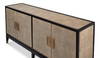 Beto Four Door Sideboard, by Sarreid, 1'6" length x 6'4" width x 2'10" height thumbnail 10