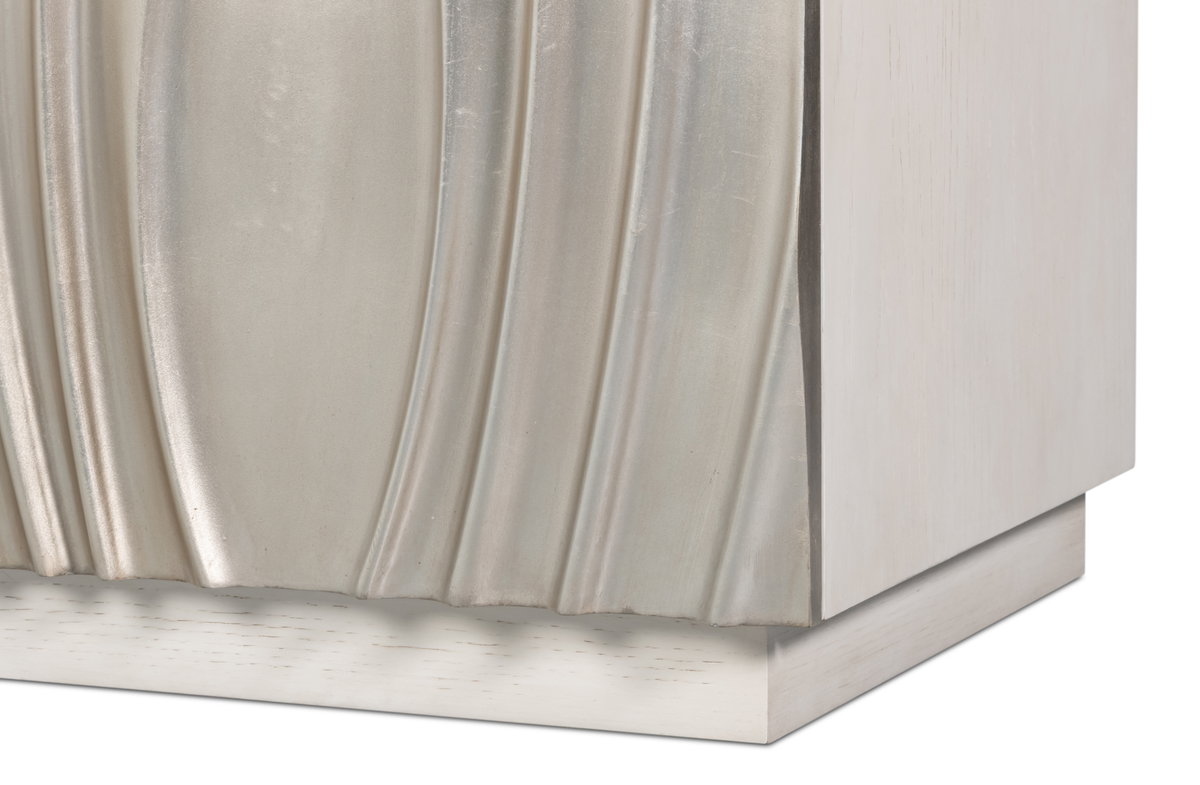 Capriole Credenza, by Sarreid, 1'8" length x 7'2" width x 3' height View 6