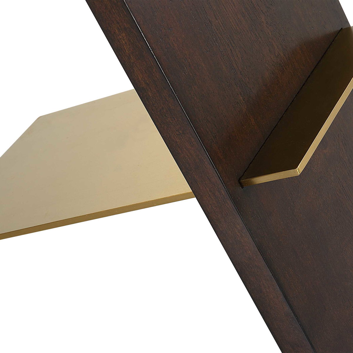 Breakthrough Modern Accent Table, Furniture by Uttermost, 17.25" width x 22" height x 11.75" depth View 9