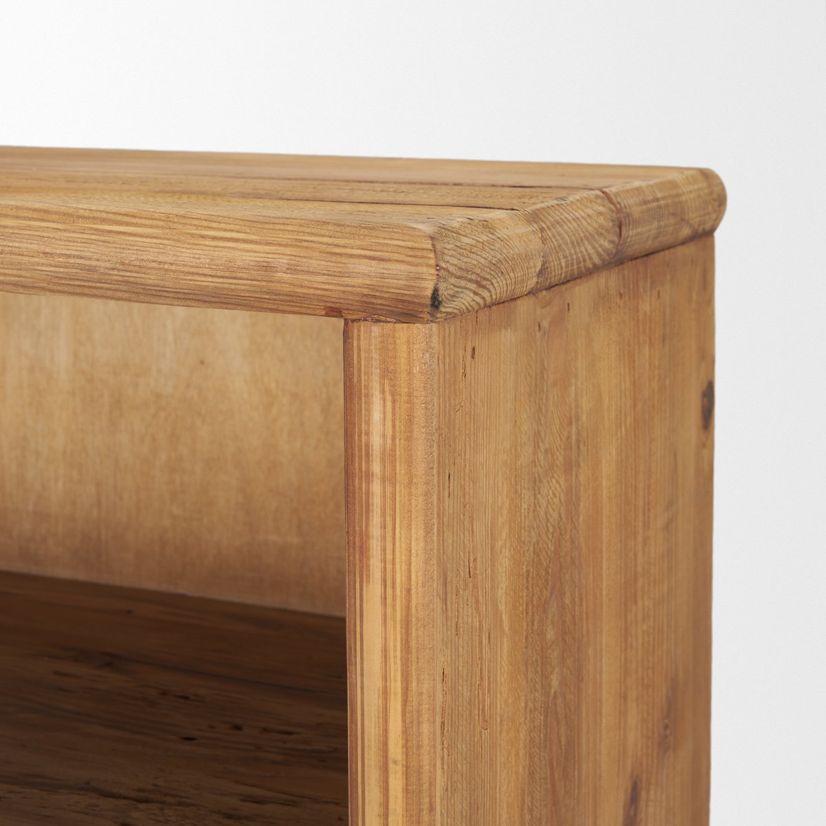 Wayde Curio Cabinet Recycled Pine, Cabinets & Sideboard by Mercana, 39.25" length x 17.5" width x 63" height View 8