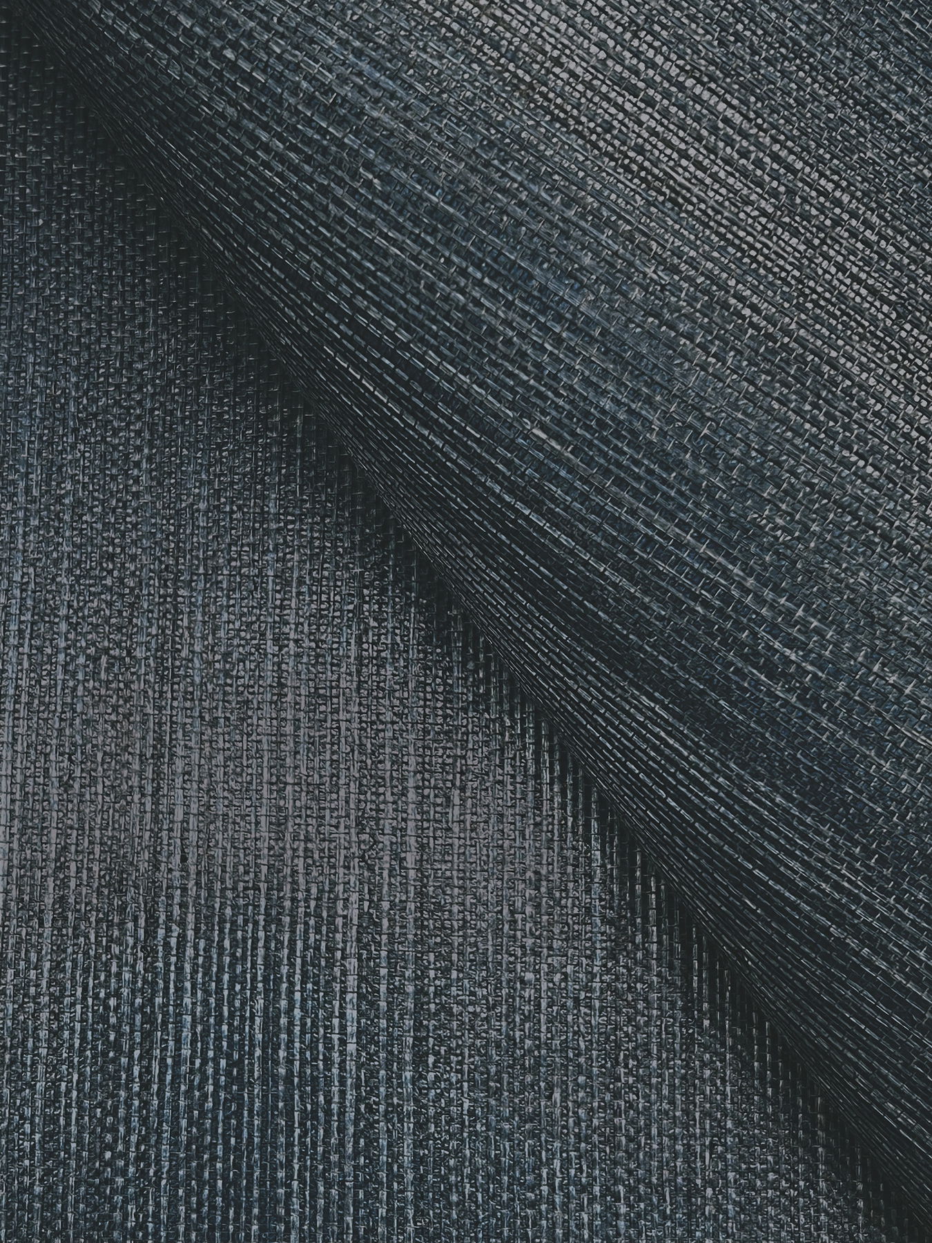 Maguey Sisal Navy Wallpaper, by York Wall, 24' length x 3' width x 0.02" depth View 3