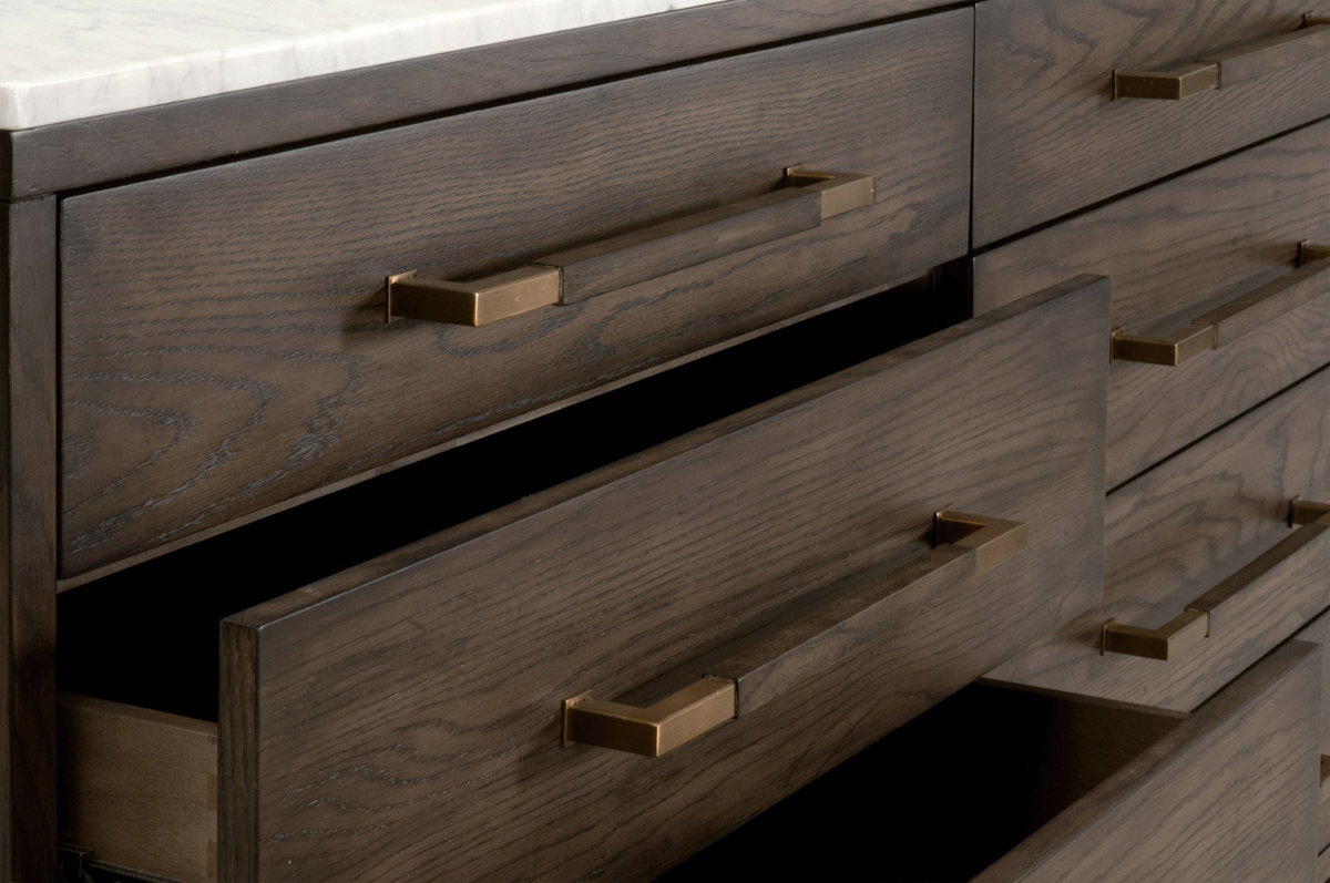 Cambria 8-Drawer Double Dresser, by Essentials for Living, 65" width x 36.25" height x 20" depth View 10