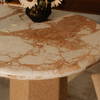 Sartoria Dining Table Breccia Marble, by Moe's Home, 72" width x 30" height x 40" depth thumbnail 7