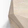 Arreto Hexagonal Hinged Solid Wood Top and Base Coffee Table thumbnail 9