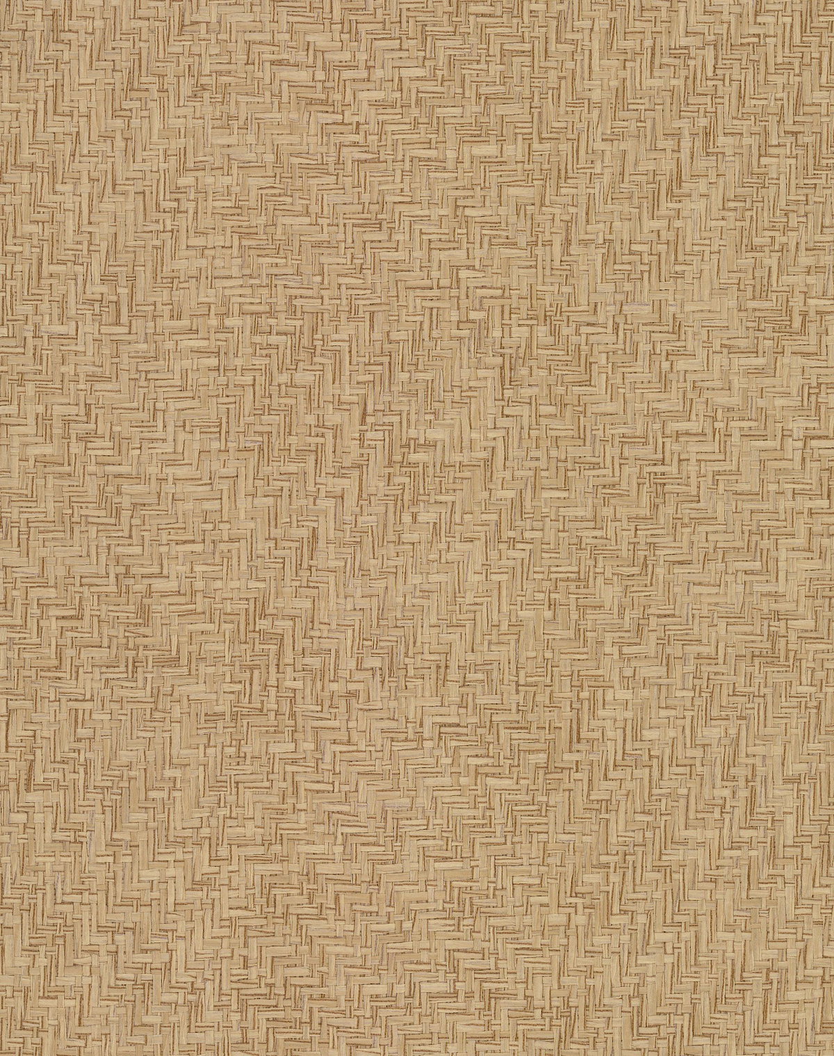 Interlocking Weave Sisal Grasscloth Brown Wallpaper, by York Wall, 24' length x 3' width x 0.02" depth View 1