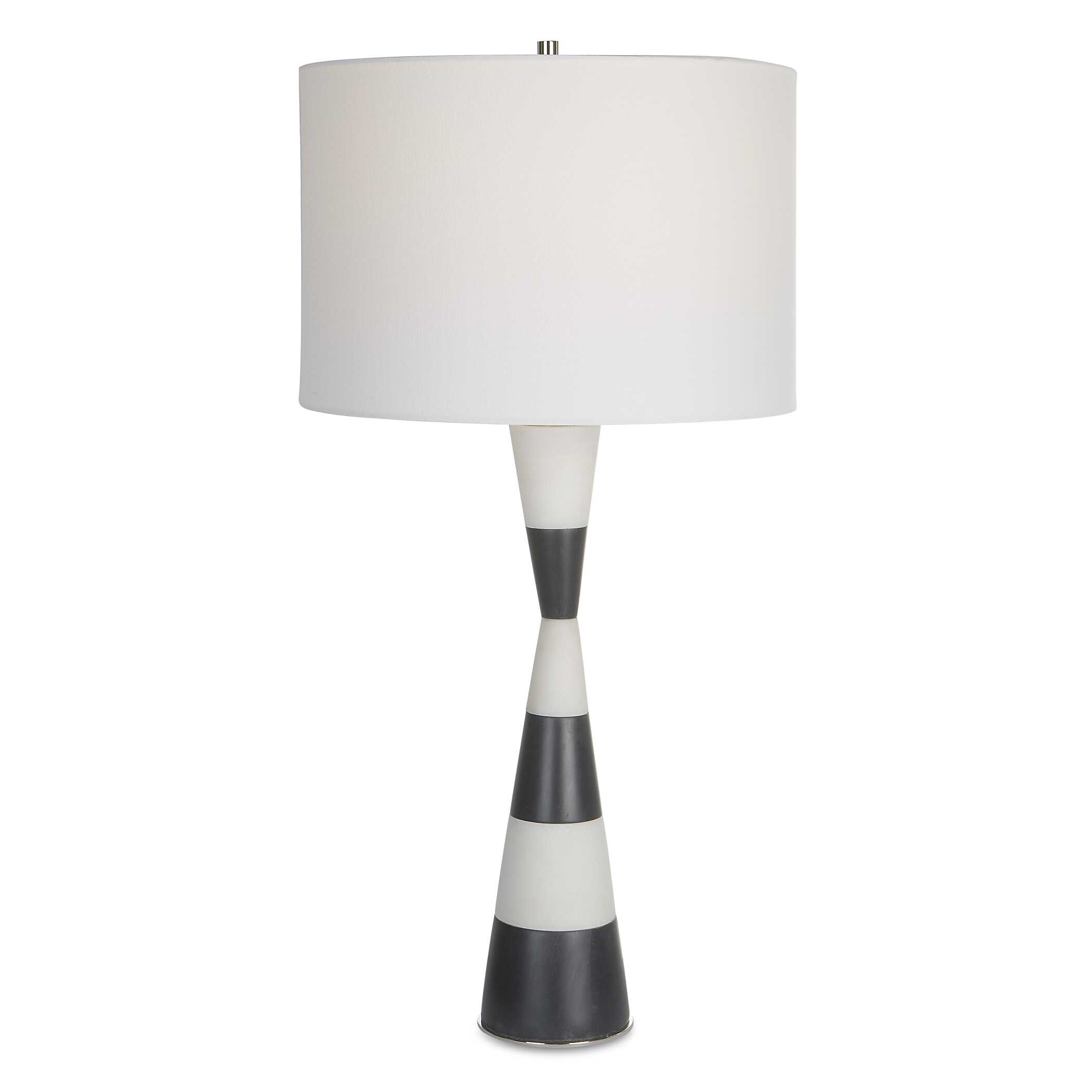 Bandeau Banded Stone Table Lamp large image 