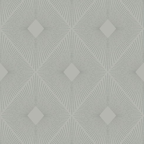 Harlowe Light Grey & Silver Wallpaper