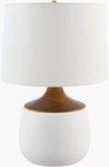 Lorin Accent Table Lamp, by Surya, 12" width x 18" height thumbnail