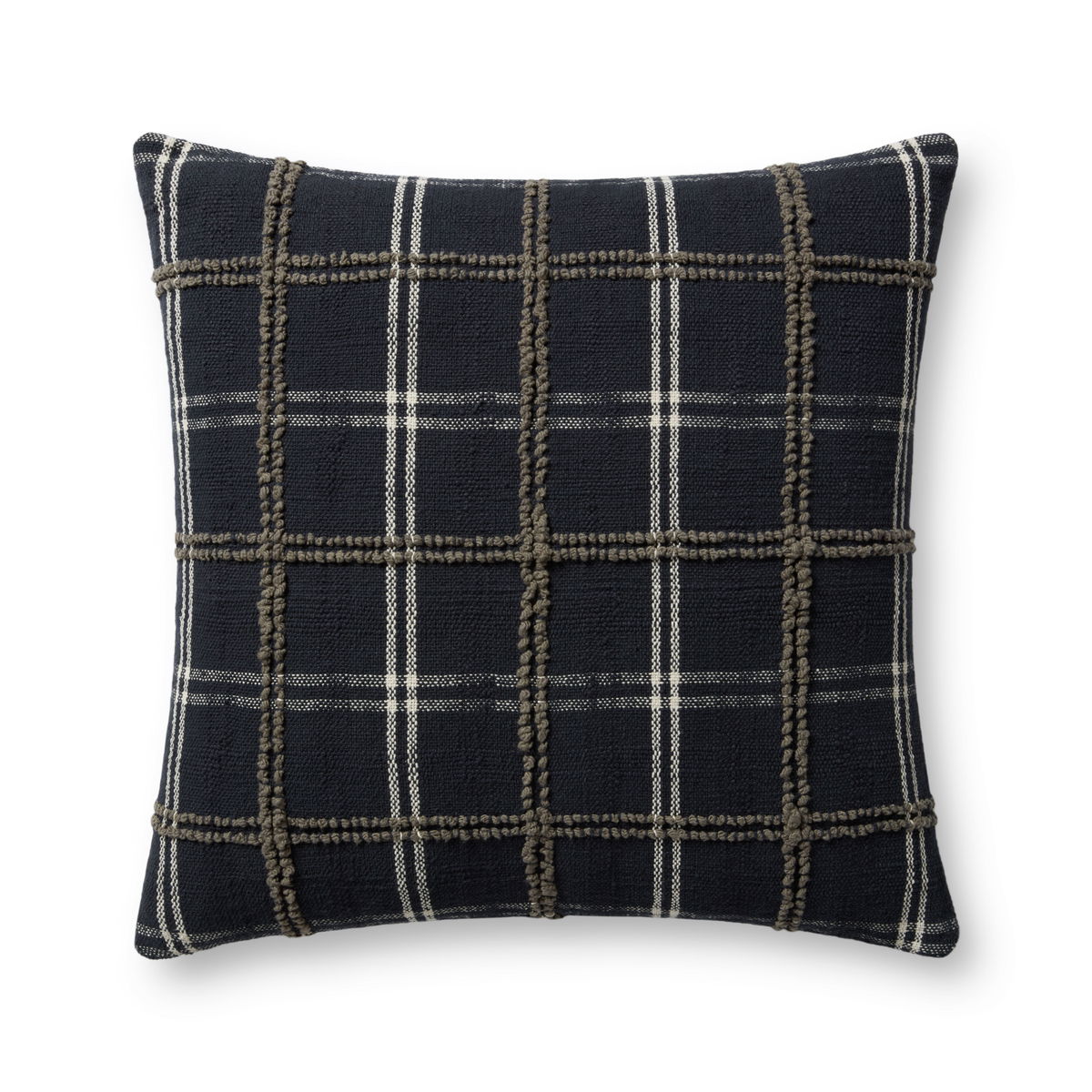 Magnolia Home by Joanna Gaines x Loloi Noah Pillow, Decorative Pillow, 22" length x 22" width View 1
