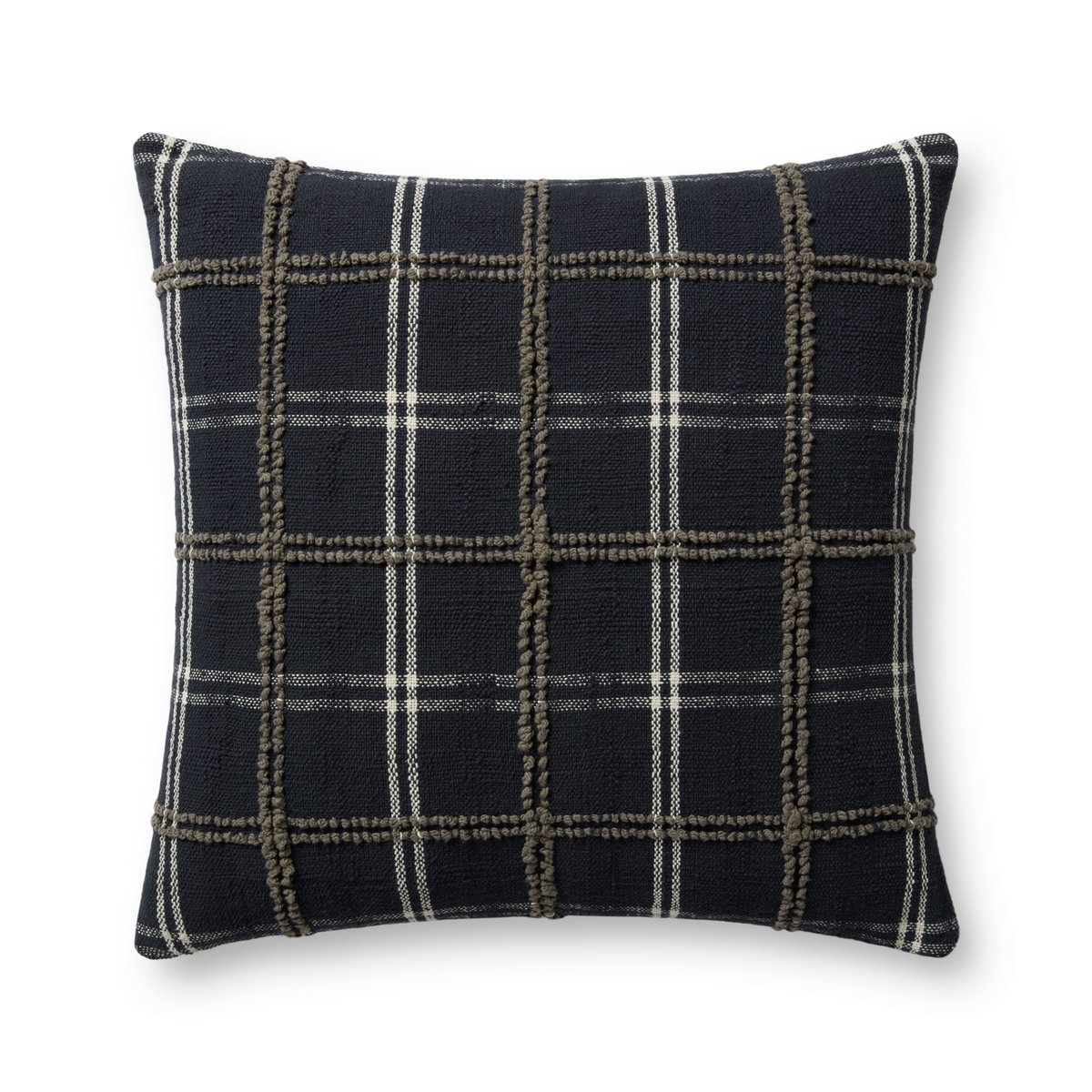 Magnolia Home by Joanna Gaines x Loloi Noah Pillow, Decorative Pillow, 22" length x 22" width View 1