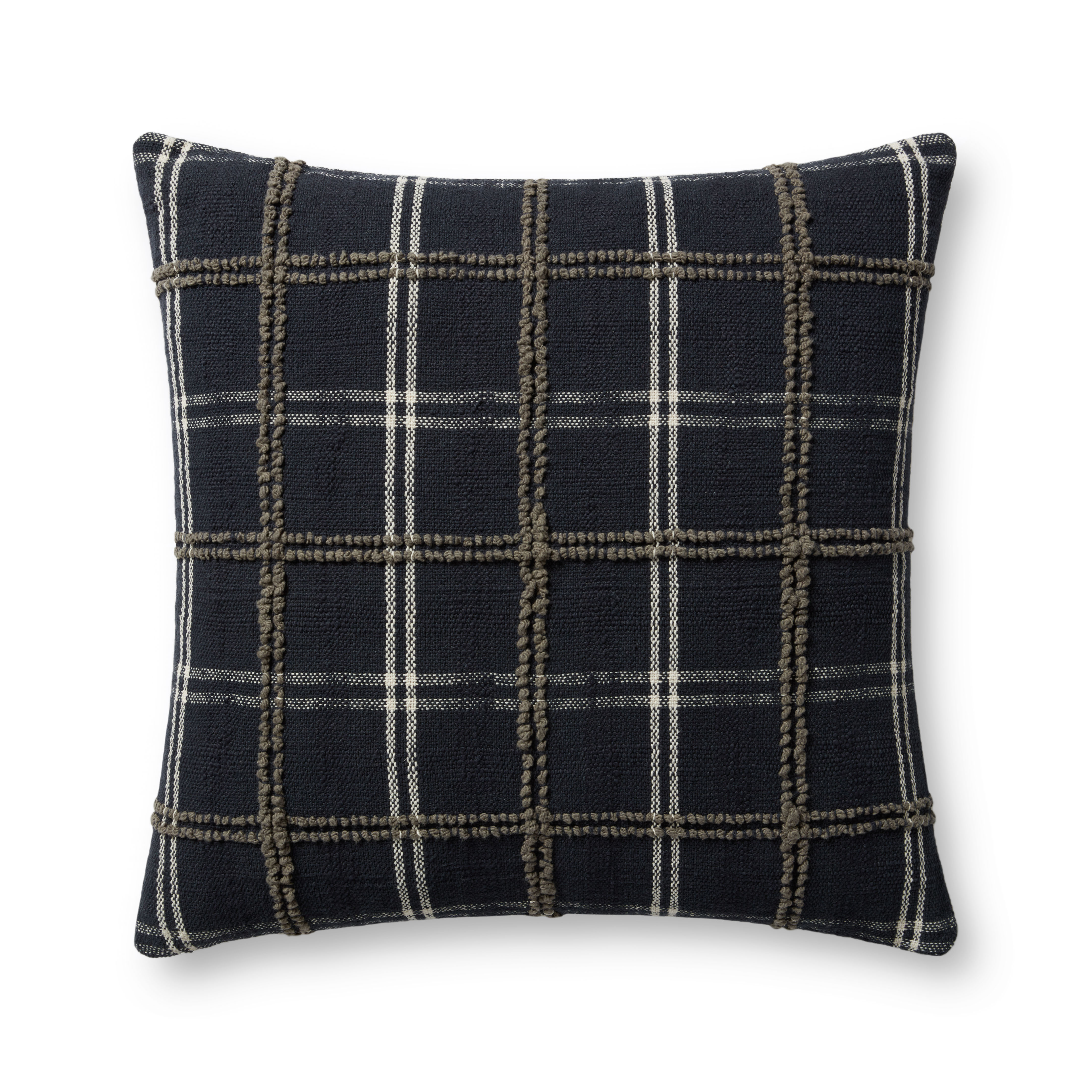 Magnolia Home by Joanna Gaines x Loloi Noah Pillow, Decorative Pillow, 22" length x 22" width