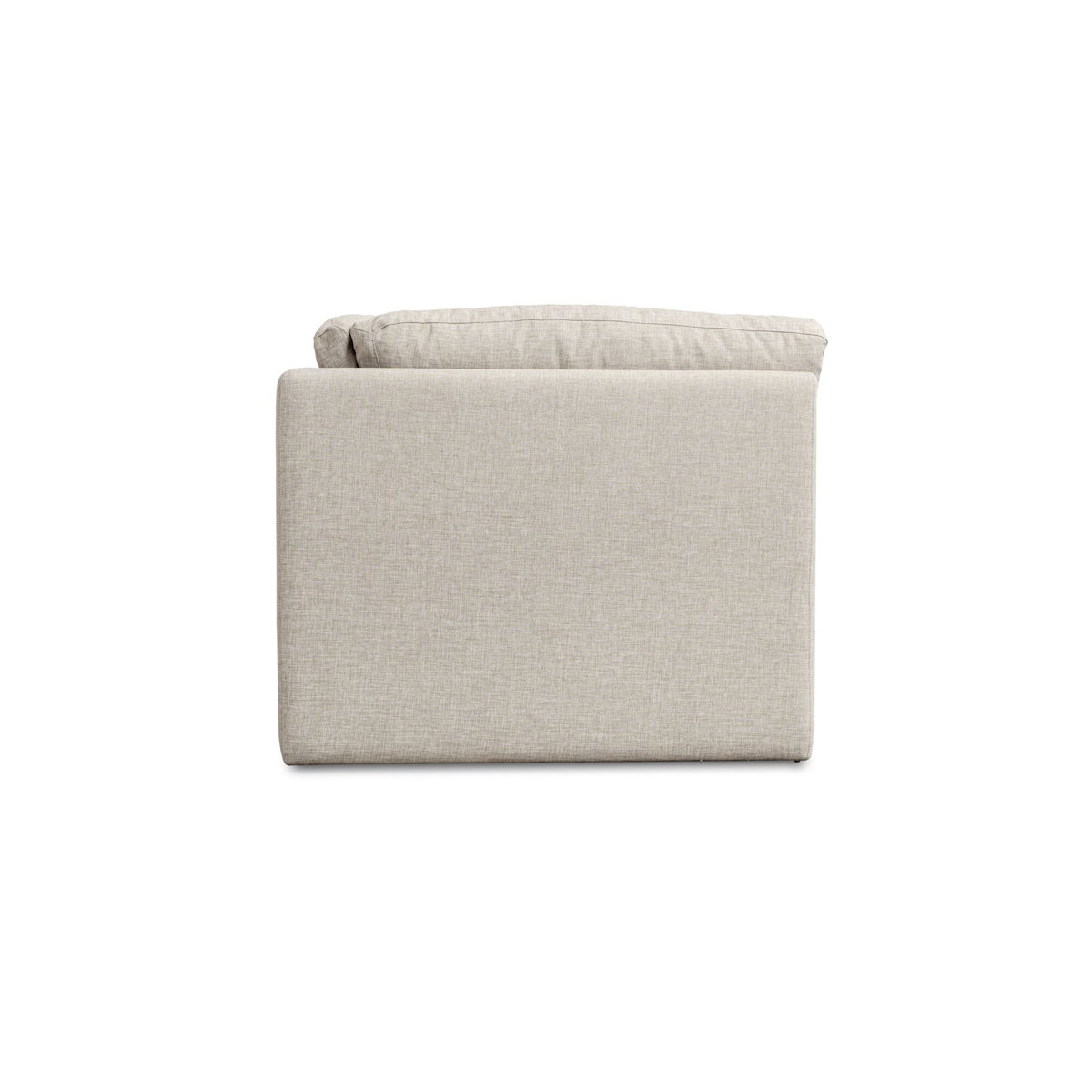 Miles Outdoor Corner Speckled Light Grey, Sectional Sofa by Moe's Home, 40" width x 35.8" height x 40" depth View 5