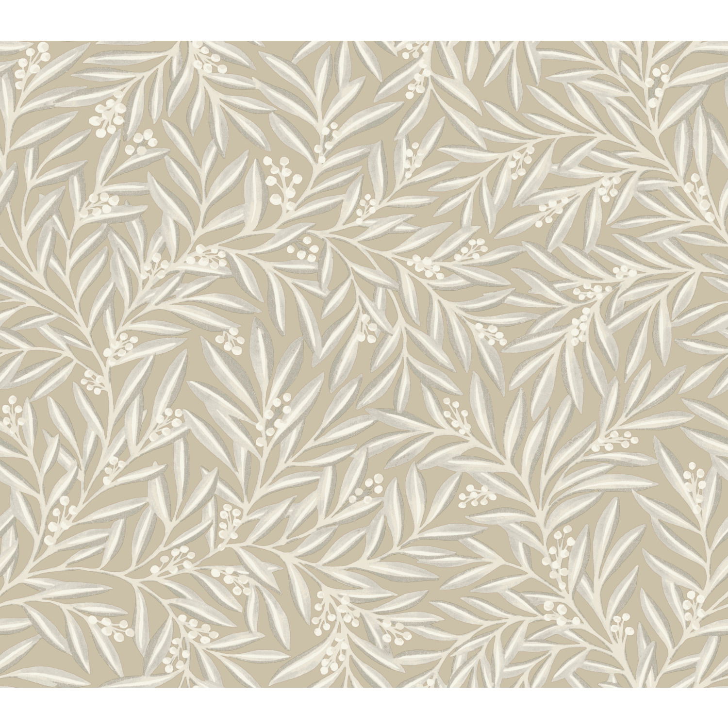 Rowan Neutral Wallpaper large image 