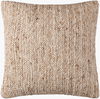Derby Accent Pillow Poly, Decorative Pillow by Surya, 22" length x 22" width thumbnail