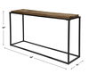 Holston Salvaged Wood Console Table, Furniture by Uttermost, 54" width x 30" height x 14" depth thumbnail 3