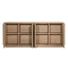 Virginia Sideboard Natural, Sideboards & Buffet by Dovetail, 75" width x 30.7" height x 18.1" depth thumbnail 5