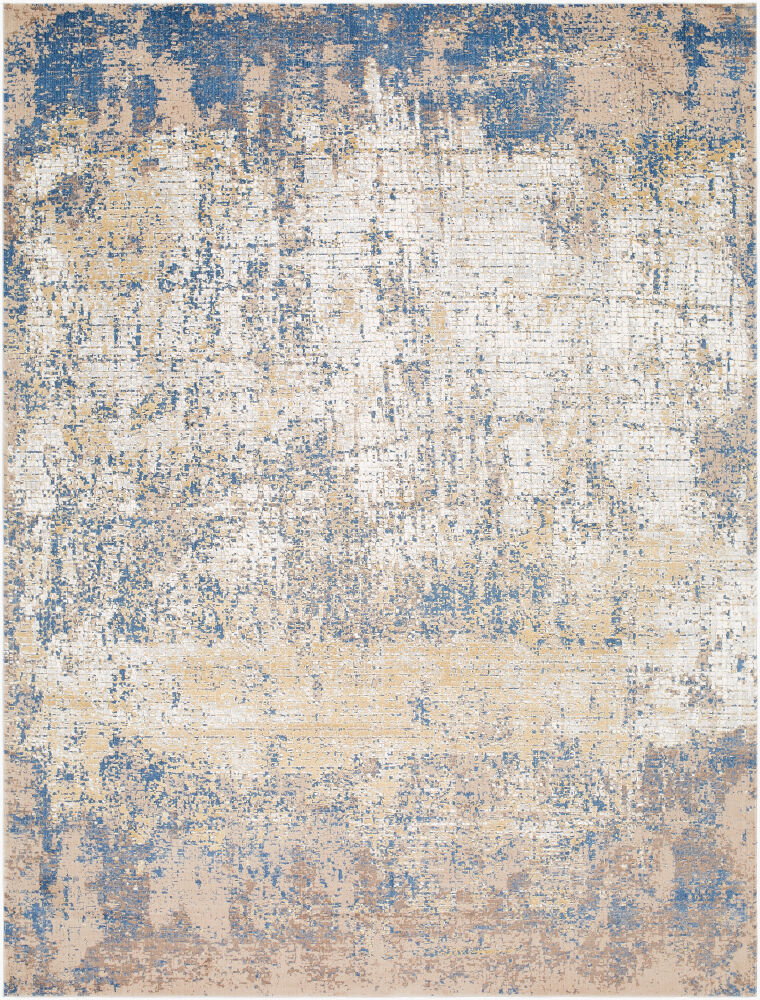 Aisha Machine Woven Rug, by Surya, 1'3.75" length x 1'3.75" width