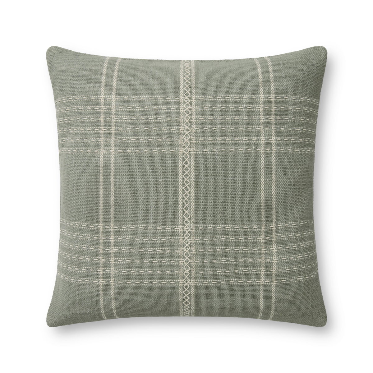Magnolia Home by Joanna Gaines x Loloi No Name Pillow, Decorative Pillow, 22" length x 22" width View 1
